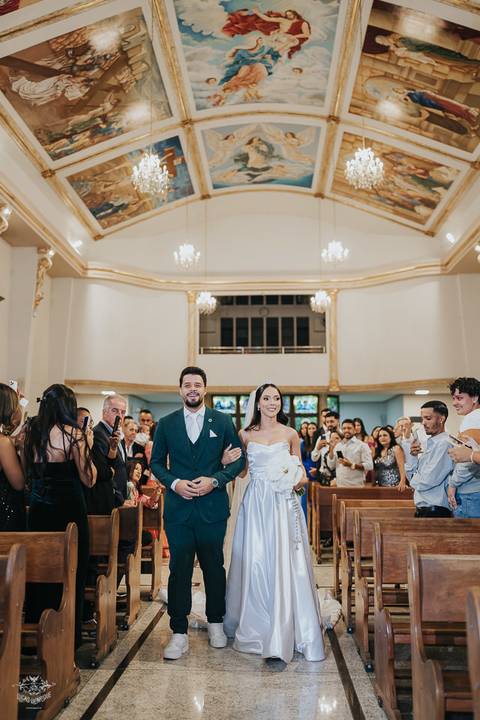 FOTOS CERIMONIA CASAMENTO IGREJA NOSSA SENHORA DO CARMO EM BETIM'