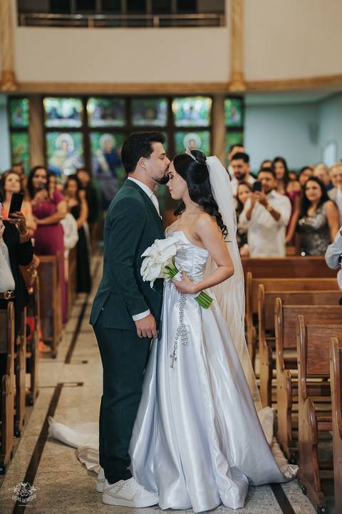 FOTOS CERIMONIA CASAMENTO IGREJA NOSSA SENHORA DO CARMO EM BETIM'