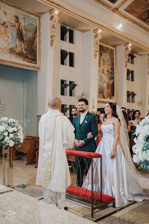 FOTOS CERIMONIA CASAMENTO IGREJA NOSSA SENHORA DO CARMO EM BETIM'