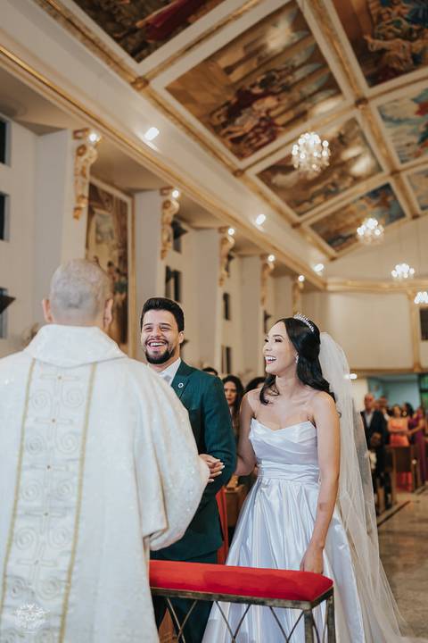FOTOS CERIMONIA CASAMENTO IGREJA NOSSA SENHORA DO CARMO EM BETIM'
