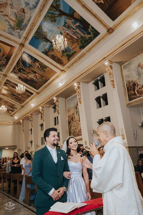 FOTOS CERIMONIA CASAMENTO IGREJA NOSSA SENHORA DO CARMO EM BETIM'