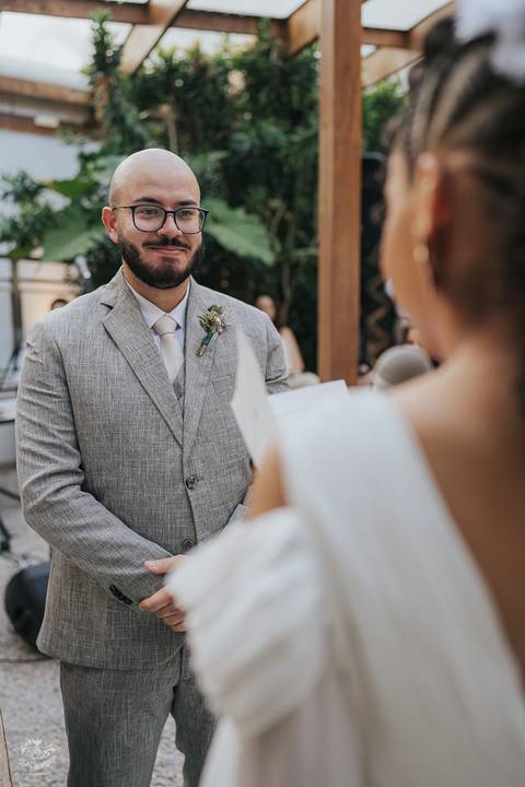 FOTOS CERIMONIA CASAMENTO PATIO LA TERTULIA BELO HORIZONTE'