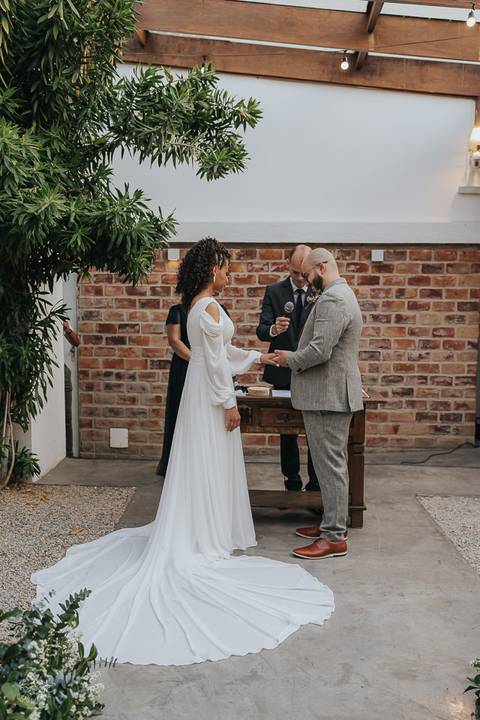 FOTOS CERIMONIA CASAMENTO PATIO LA TERTULIA BELO HORIZONTE'