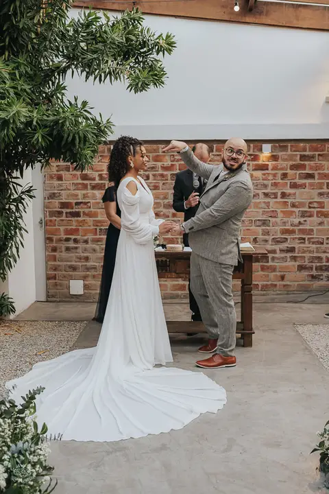 FOTOS CERIMONIA CASAMENTO PATIO LA TERTULIA BELO HORIZONTE'