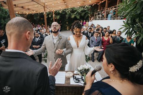 FOTOS CERIMONIA CASAMENTO PATIO LA TERTULIA BELO HORIZONTE'