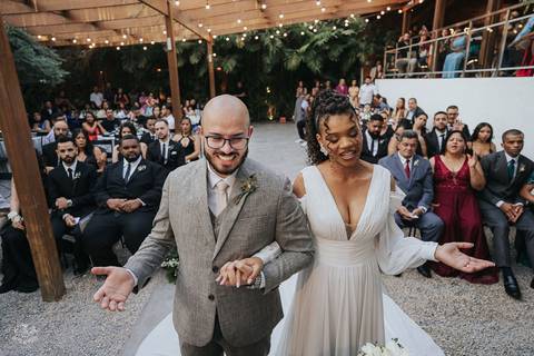 FOTOS CERIMONIA CASAMENTO PATIO LA TERTULIA BELO HORIZONTE'