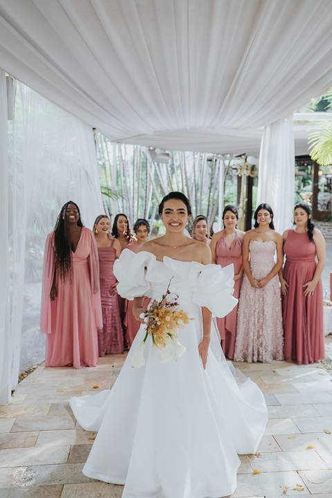 FIRT LOOK MADRINHAS CASAMENTO'