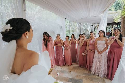 FIRT LOOK MADRINHAS CASAMENTO'