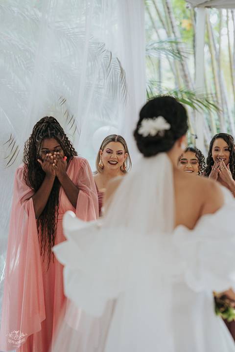 FIRT LOOK MADRINHAS CASAMENTO'
