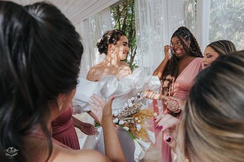 FIRT LOOK MADRINHAS CASAMENTO'