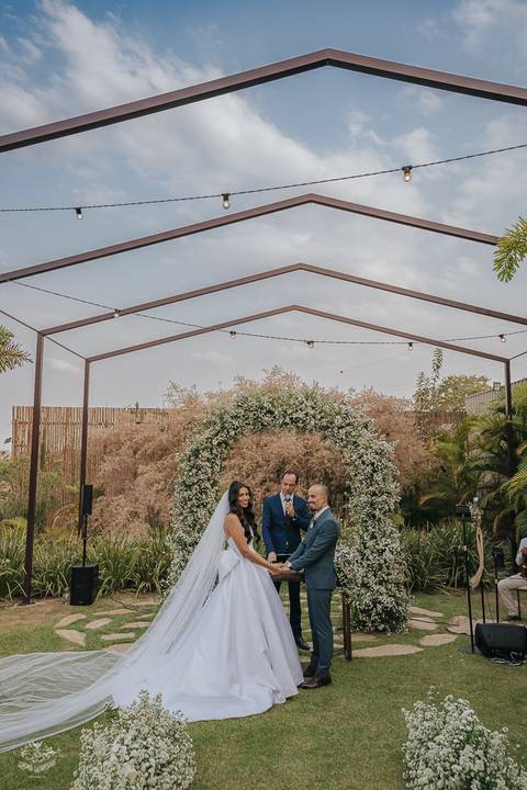 FOTOS CASAMENTO DE DIA A CASA GIARDINI CONFINS'