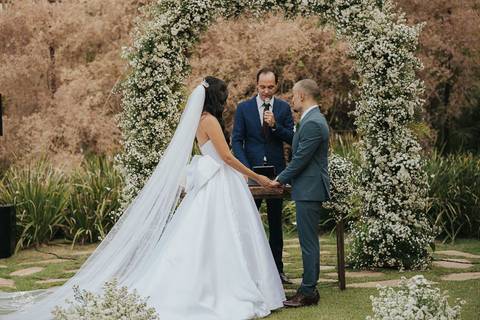 FOTOS CASAMENTO DE DIA A CASA GIARDINI CONFINS'