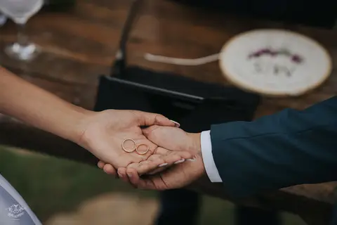 FOTOS CERIMONIA CASAMENTO DE DIA A CASA GIARDINI CONFINS'