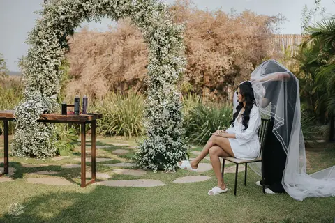 FOTOS MAKING OF NOIVA A CASA GIARDINI CONFINS MG'