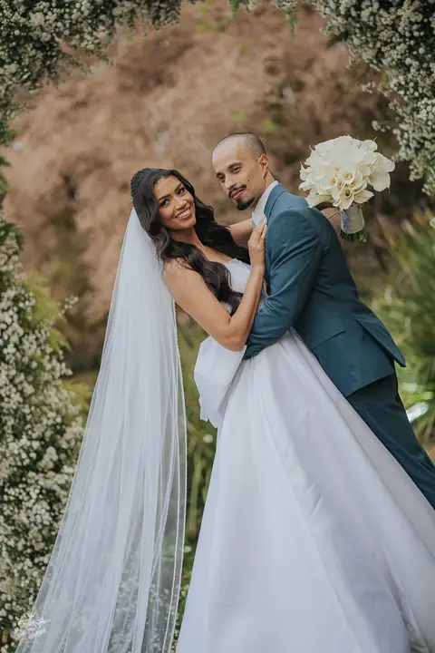 FOTOS CERIMONIA CASAMENTO DE DIA A CASA GIARDINI CONFINS'