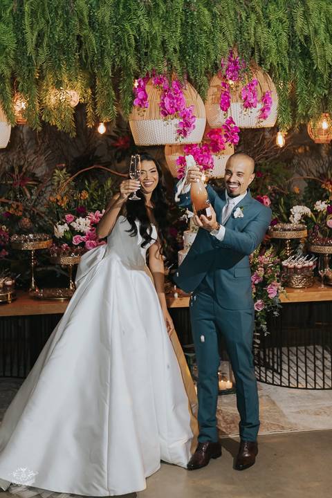 FOTOS FESTA DE CASAMENTO A CASA GIARDINI CONFINS'