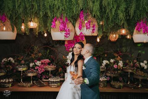 FOTOS FESTA DE CASAMENTO A CASA GIARDINI CONFINS'