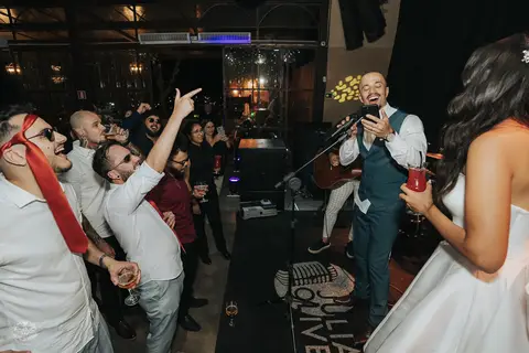 FOTOS FESTA DE CASAMENTO A CASA GIARDINI CONFINS'