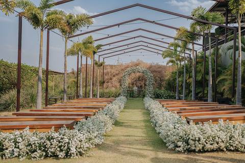 FOTOS CERIMONIA CASAMENTO A CASA GIARDINI CONFINS MG'