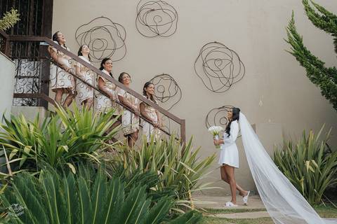 FOTOS MAKING OF NOIVA A CASA GIARDINI CONFINS MG'