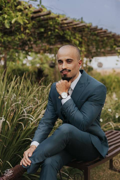 FOTOS MAKING OF NOIVO A CASA GIARDINI CONFINS MG'