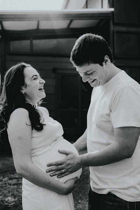 FOTOS ENSAIO GESTANTE EM CASA'