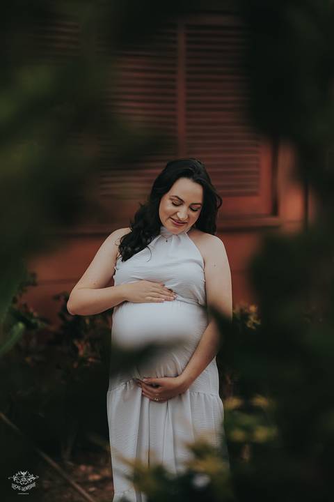 FOTOS ENSAIO GESTANTE EM CASA'