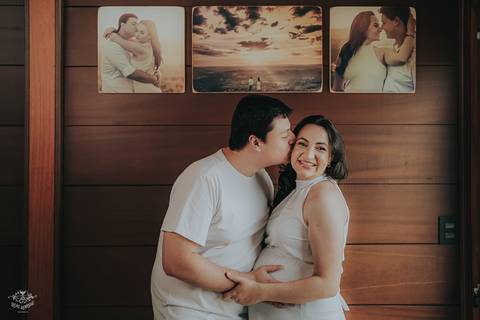 FOTOS ENSAIO GESTANTE EM CASA'