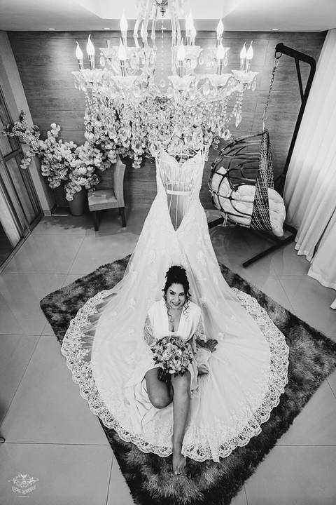 FOTOS MAKING OF NOIVA ANA FERNANDA - IBIRITÉ'