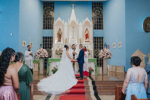 FOTOS CASAMENTO PAROQUIA NOSSA SENHORA DAS GRAÇAS -IGREJA MATRIZ IBIRITÉ'