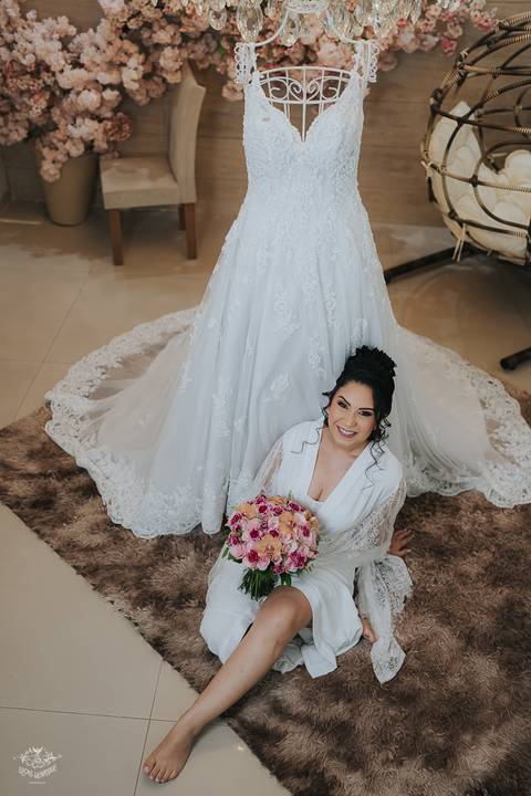 FOTOS MAKING OF NOIVA ANA FERNANDA - IBIRITÉ'