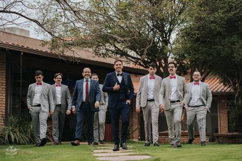 fotos making of noivo liac eventos'