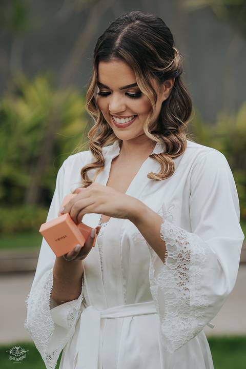 presente casamento vivara making of noiva'