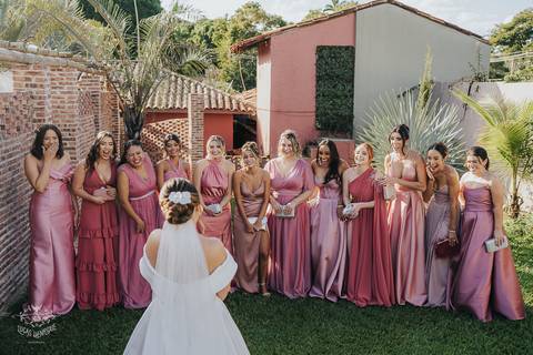 FIRST LOOK MADRINHAS DE CASAMENTO'