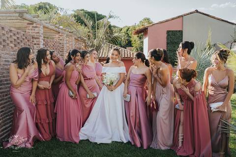 FIRST LOOK MADRINHAS DE CASAMENTO'