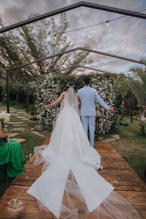 FOTOS  CERIMONIA CASAMENTO BEATRIZ E VICTOR - A CASA GIARDINI'