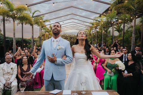 FOTOS  CERIMONIA CASAMENTO BEATRIZ E VICTOR - A CASA GIARDINI'