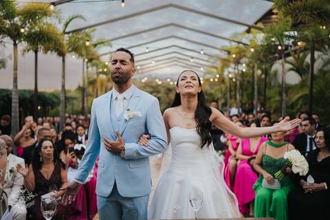 FOTOS  CERIMONIA CASAMENTO BEATRIZ E VICTOR - A CASA GIARDINI'