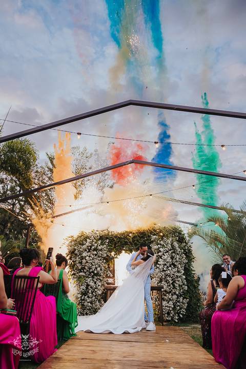 FOTOS  CERIMONIA CASAMENTO BEATRIZ E VICTOR - A CASA GIARDINI'