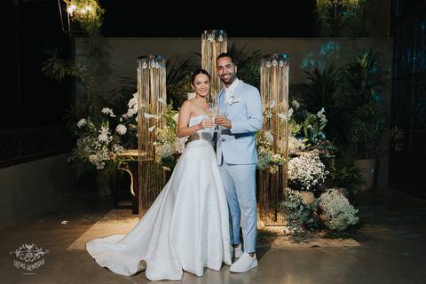 FOTOS  FESTAS CASAMENTO BEATRIZ E VICTOR - A CASA GIARDINI'