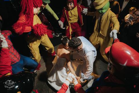 FOTOS  FESTAS CASAMENTO BEATRIZ E VICTOR - A CASA GIARDINI'