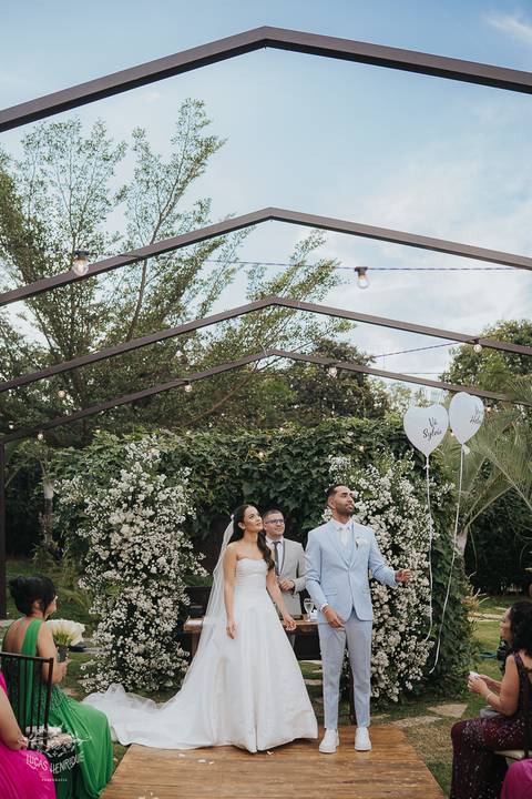FOTOS  CERIMONIA CASAMENTO BEATRIZ E VICTOR - A CASA GIARDINI'