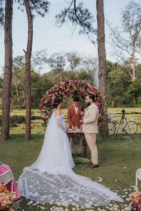 FOTOS CASAMENTO POR DO SOL ESPACO BODOCO BETIM'