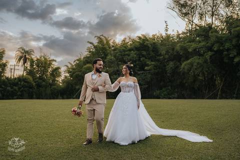 FOTOS CERIMONIA CASAMENTO POR DO SOL ESPACO BODOCO BETIM'