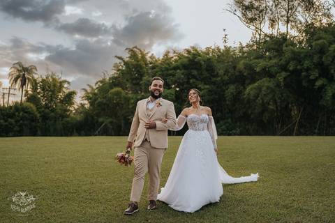 FOTOS CERIMONIA CASAMENTO POR DO SOL ESPACO BODOCO BETIM'