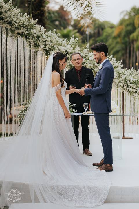 FOTOS CERIMONIA CASAMENTO ESPACO SANCTUARIUM BETIM MG'