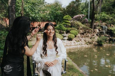 FOTOS MAKING OF NOIVA ESPACO SANCTUARIUM'