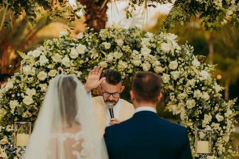 fotos cerimonia casamento espaço sanctuarium betim '