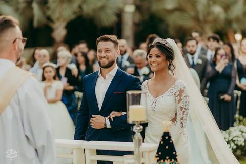 fotos cerimonia casamento espaço sanctuarium betim '