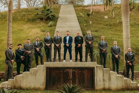 fotos padrinhos noivo casamento '